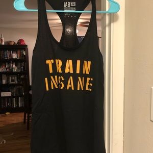 IAB MFG black athletic tank